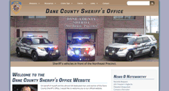 Desktop Screenshot of danesheriff.com